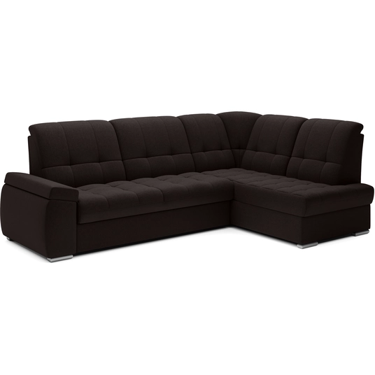 Kampinė sofa Sado su patalynės dėže, audinys Flores 22