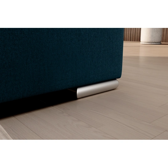 Kampinė sofa Sado su patalynės dėže, audinys Nube 40