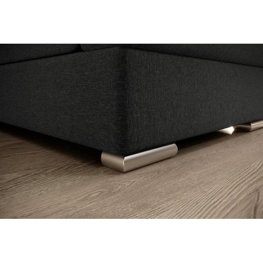 Kampinė sofa Siber su patalynės dėže, audinys Flores 4