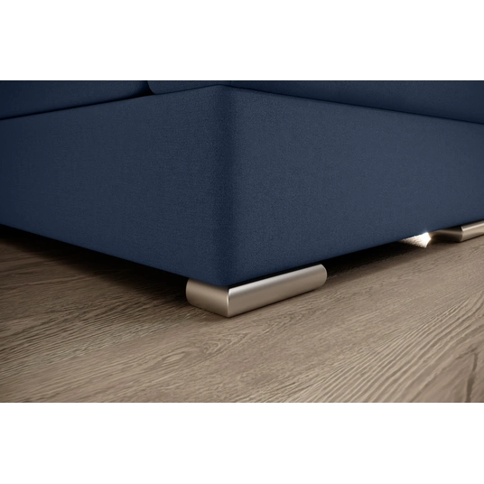 Kampinė sofa Siber su patalynės dėže, audinys Gojo 40