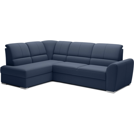 Kampinė sofa Siber su patalynės dėže, audinys Gojo 40