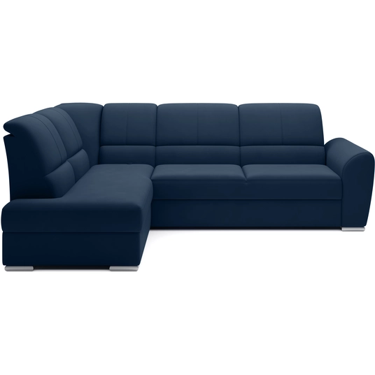 Kampinė sofa Siber su patalynės dėže, audinys Loco 40