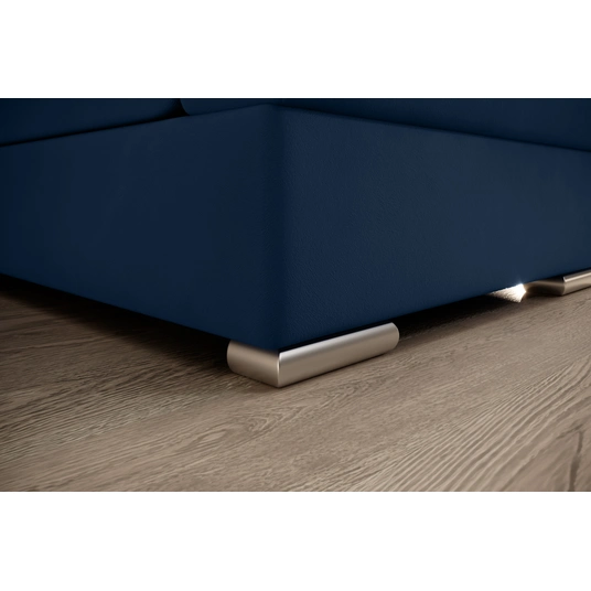 Kampinė sofa Siber su patalynės dėže, audinys Loco 40