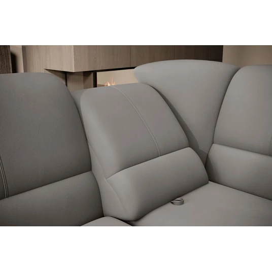 Kampinė sofa Siber su patalynės dėže, audinys Loco 4