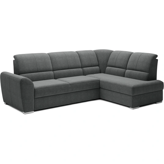 Kampinė sofa Siber su patalynės dėže, audinys Vero 5