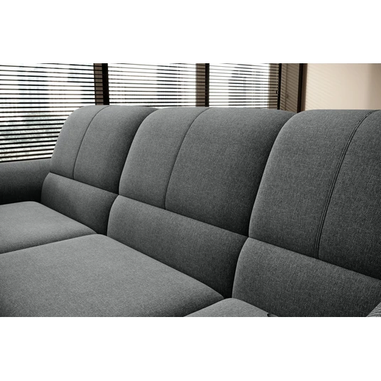 Kampinė sofa Siber su patalynės dėže, audinys Vero 5