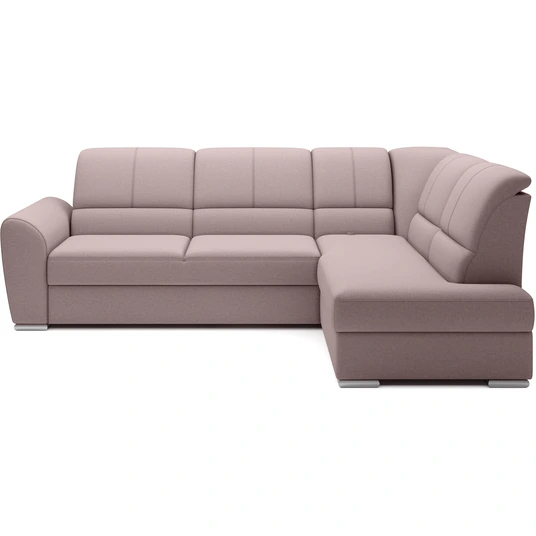 Kampinė sofa Siber su patalynės dėže, audinys Gojo 101