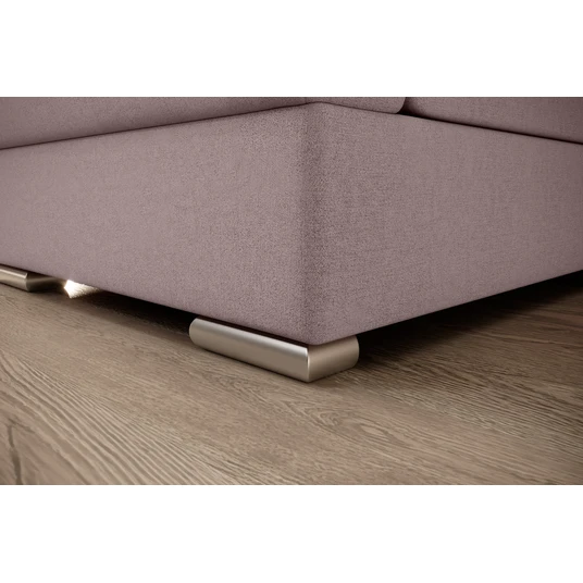 Kampinė sofa Siber su patalynės dėže, audinys Gojo 101