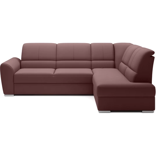 Kampinė sofa Siber su patalynės dėže, audinys Velvetmat 24