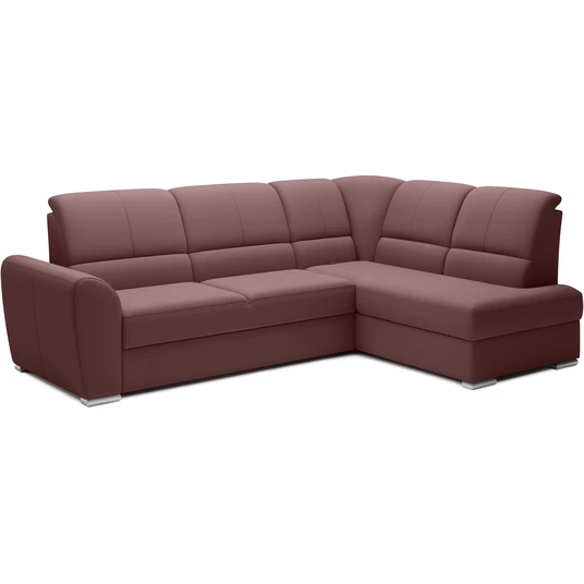 Kampinė sofa Siber su patalynės dėže, audinys Velvetmat 24