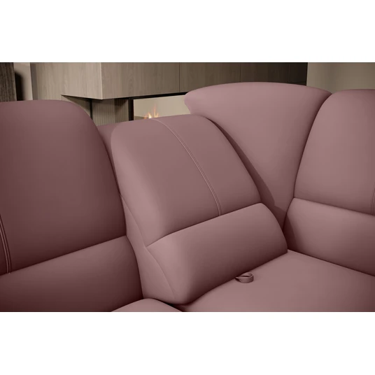 Kampinė sofa Siber su patalynės dėže, audinys Velvetmat 24