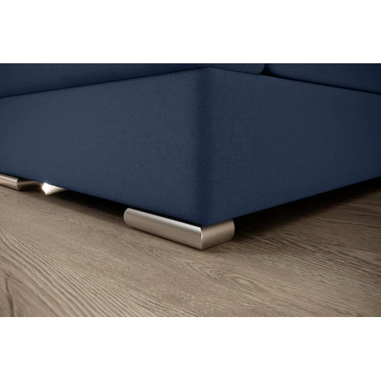 Kampinė sofa Siber su patalynės dėže, audinys Gojo 40