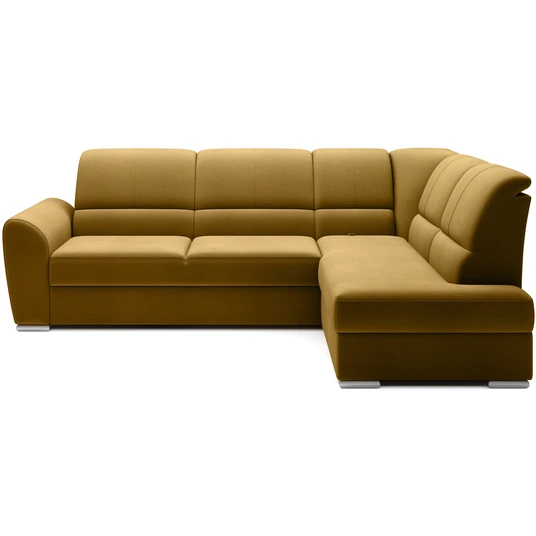 Kampinė sofa Siber su patalynės dėže, audinys Nube 45
