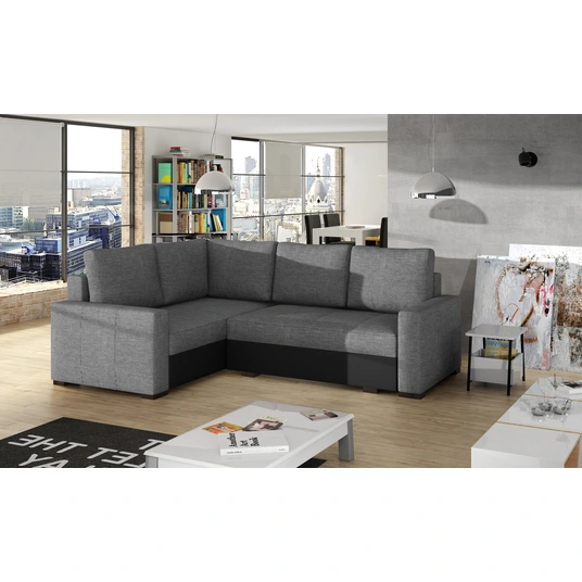 Kampinė sofa Corona su patalynės dėže, audinys Sawana 21, Soft 11