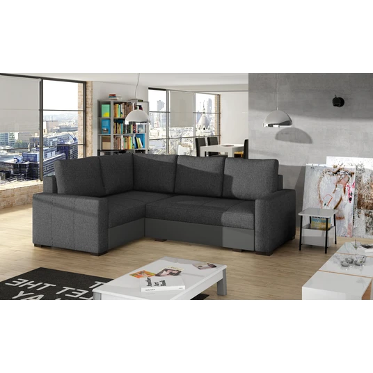 Kampinė sofa Corona su patalynės dėže, audinys Inari 96, Soft 29