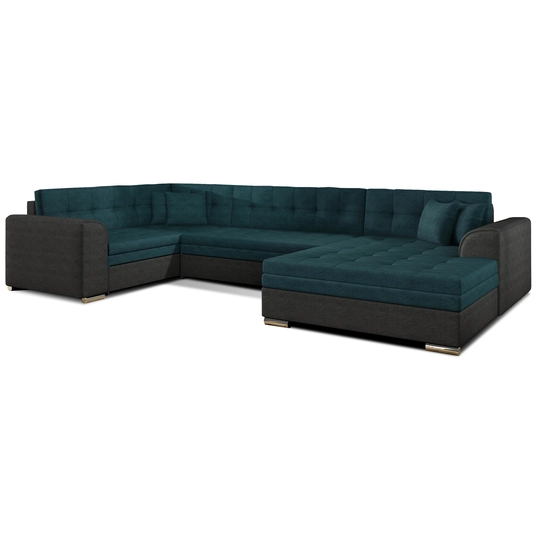 Kampinė sofa Damario, audinys Dora 85, Dora 96