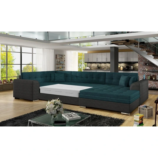 Kampinė sofa Damario, audinys Dora 85, Dora 96
