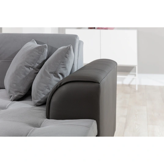 Kampinė sofa Damario, audinys Dora 85, Dora 96