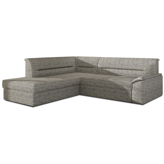 Kampinė sofa Elano su patalynės dėže, audinys Berlin 01