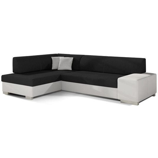 Kampinė sofa Fabio su patalynės dėže, audinys Sawana 14, Soft 17