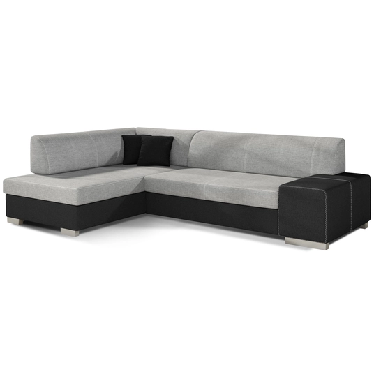 Kampinė sofa Fabio su patalynės dėže, audinys Sawana 21, Soft 11