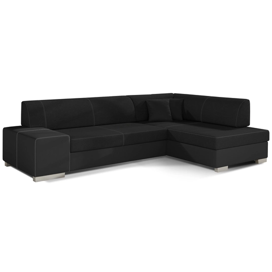 Kampinė sofa Fabio su patalynės dėže, audinys Sawana 14, Soft 11