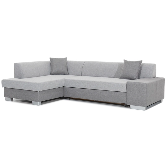 Kampinė sofa Fabio su patalynės dėže, audinys Sawana 21, Sawana 05