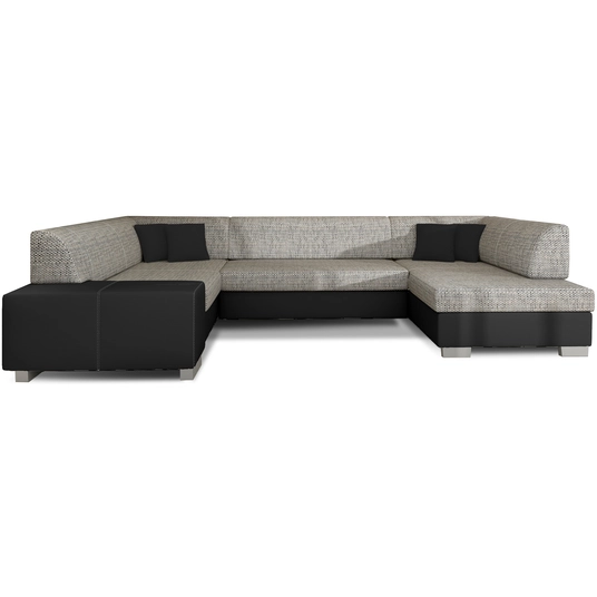Kampinė sofa Havana su patalynės dėže, audinys Berlin 01, Soft 11