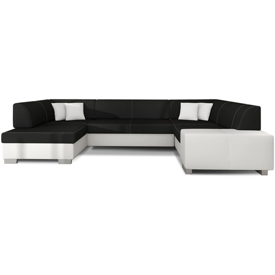 Kampinė sofa Havana su patalynės dėže, audinys Sawana 14, Soft 17