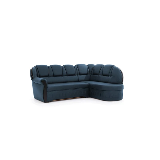 Kampinė sofa Lord su patalynės dėže, audinys Monolith 77