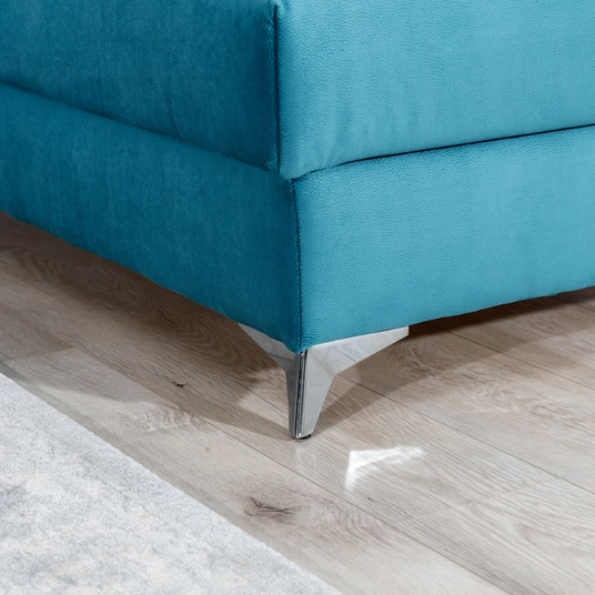 Kampinė sofa Laurence su patalynės dėže, audinys Kronos 19