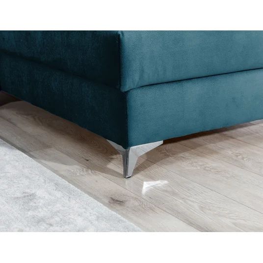 Kampinė sofa Laurence su patalynės dėže, audinys Solar 77