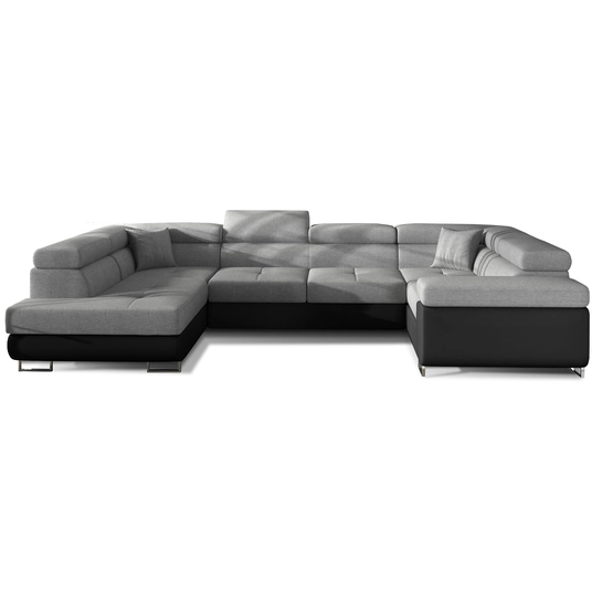 Kampinė sofa Letto su patalynės dėže, audinys Sawana 21, Soft 11