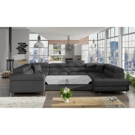 Nurgadiivan Letto voodipesukastiga, kangas Inari 96