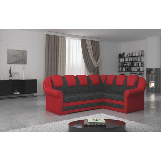 Kampinė sofa Lord_II su patalynės dėže, audinys Berlin 02, Soft 10