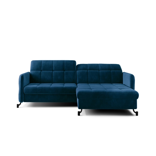 Kampinė sofa Lorelle su patalynės dėže, audinys Kronos 09