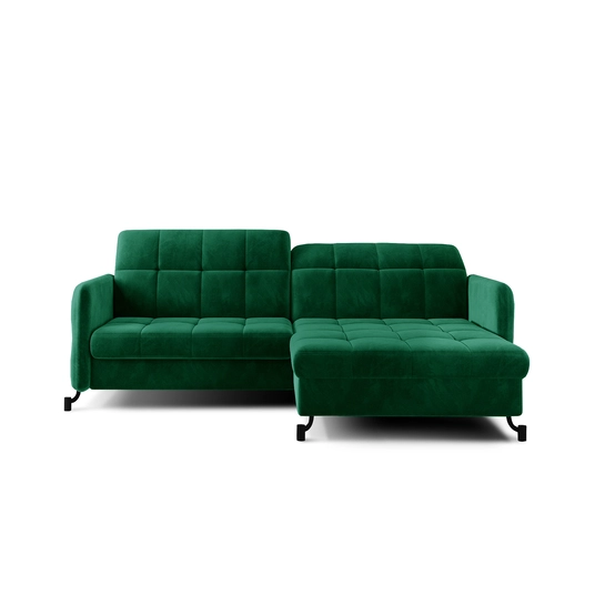 Kampinė sofa Lorelle su patalynės dėže, audinys Kronos 19