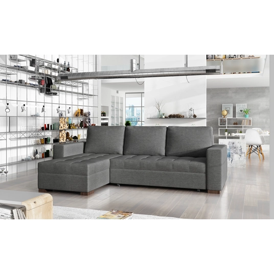 Kampinė sofa Newark su patalynės dėže, audinys Sawana 05