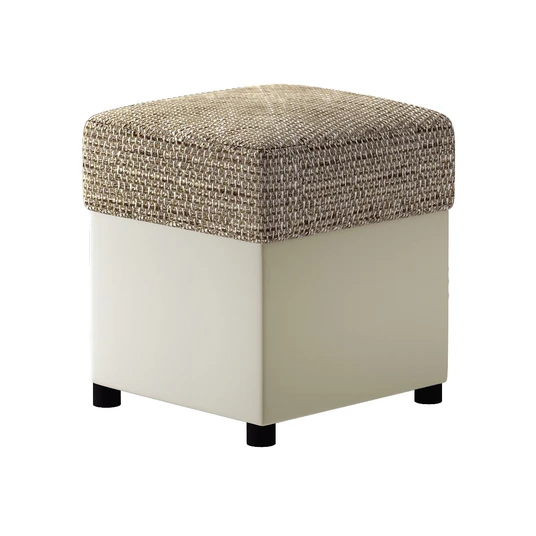 Pouf R1, beež, kangas Berlin 03, pehme 33