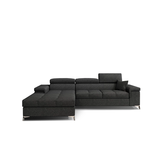 Kampinė sofa Ricardo su patalynės dėže, audinys Inari 96