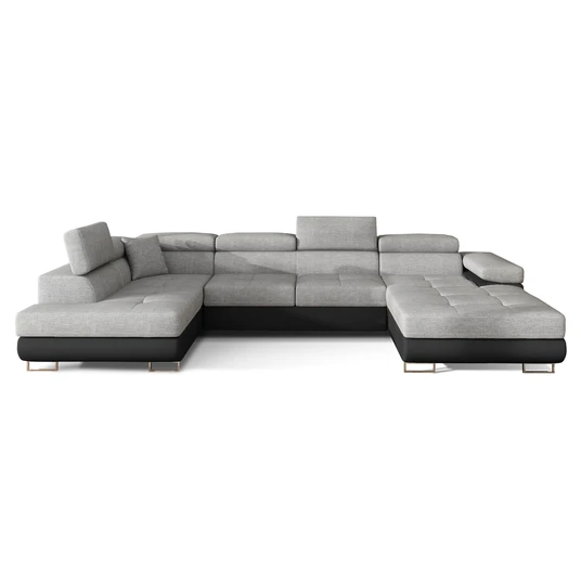 Kampinė sofa Rodrigo su patalynės dėže, audinys Sawana 21, Soft 11