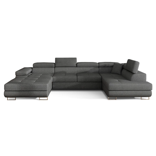Kampinė sofa Rodrigo su patalynės dėže, audinys Inari 96