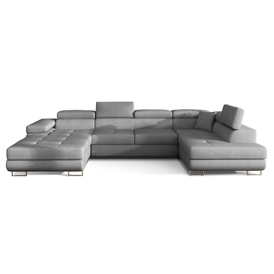 Kampinė sofa Rodrigo su patalynės dėže, audinys Cover 87