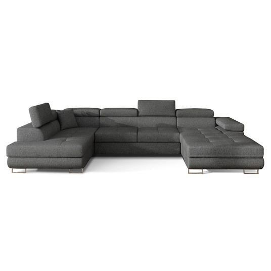Kampinė sofa Rodrigo su patalynės dėže, audinys Inari 96
