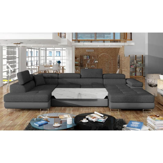 Kampinė sofa Rodrigo su patalynės dėže, audinys Inari 96, Soft 29