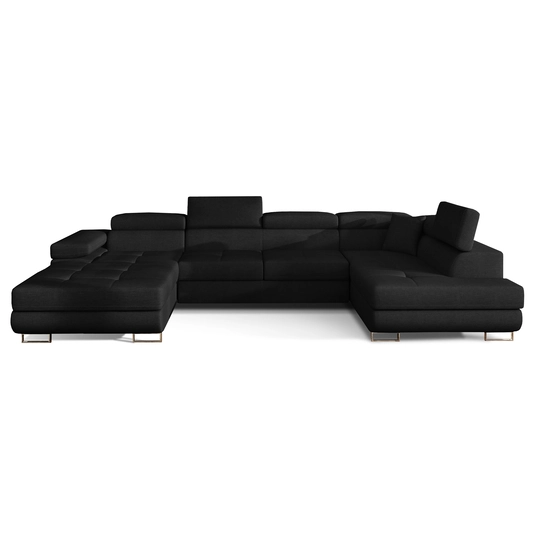 Kampinė sofa Rodrigo su patalynės dėže, audinys Sawana 14
