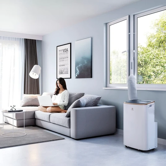 Mobilais kondicionieris Electrolux EXP26U758CW 60.4 dB Melns, Balts