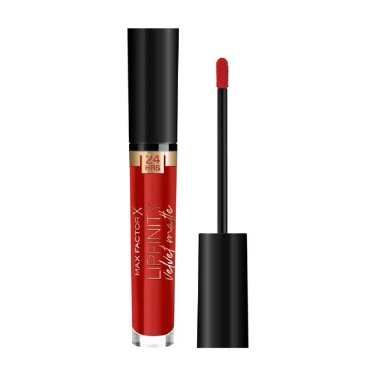 Max Factor Lipfinity Velvet Matte Liquid Matte 4 ml - 025 Red Luxury