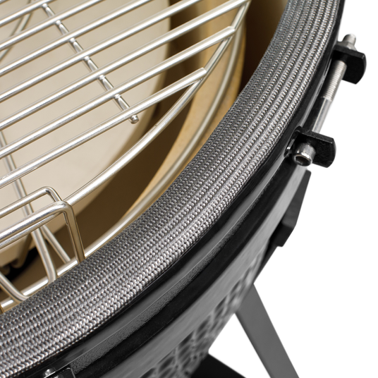 Grils Kamado Bono Media melns 52 cm