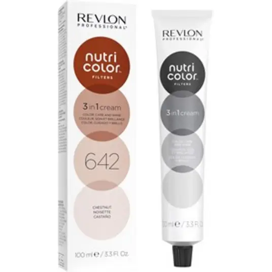 Revlon Nutri värvifiltrid Mascarilla De Color Instantánea 642 kastan 100 ml